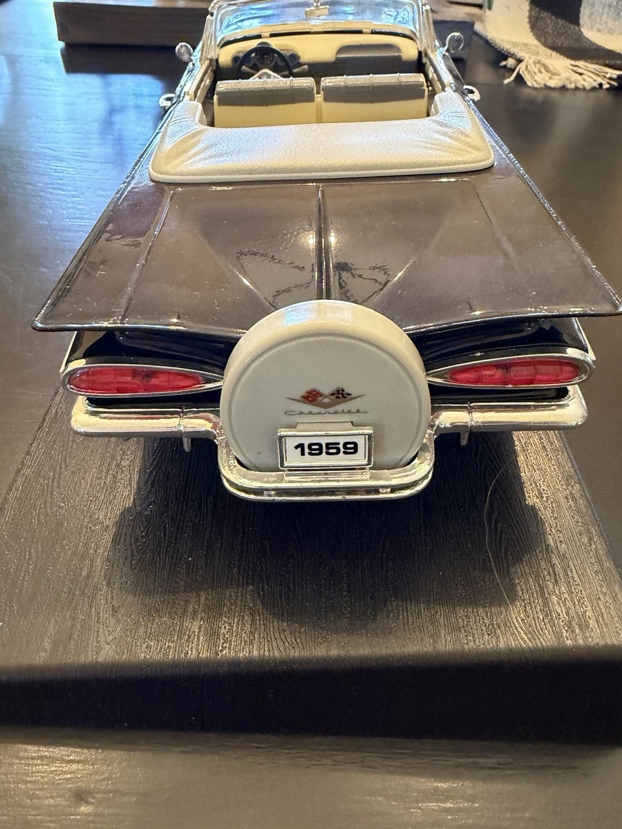 ROADLEGENDS 1959 Chevrolet Impala ダイキャスト Road Legends 1959 Chevrolet Impala Black Convertible W/Box | eBay