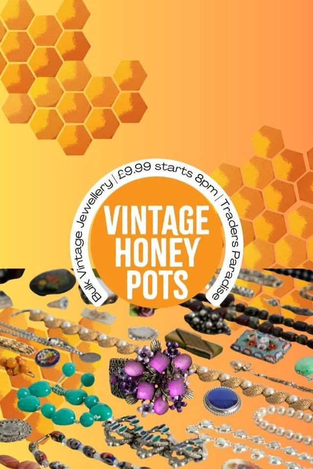Bulk Vintage Jewellery | £9.99 starts 8pm | Traders Paradise