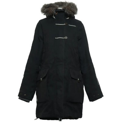 Didriksons, Parka, Damen, Größe: 42, Schwarz, Baumwolle/Polyamid/Polyester #Emc