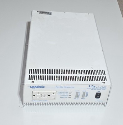 Vanner VLT12-1000 Pure Sine Inverter 1000W 120VAC Overload Protection