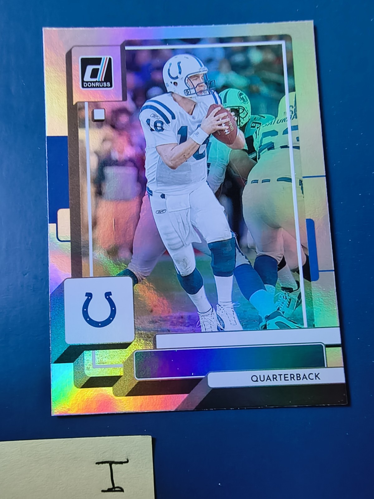 2022 Panini Donruss Holo Peyton Manning #87 Indianapolis Colts