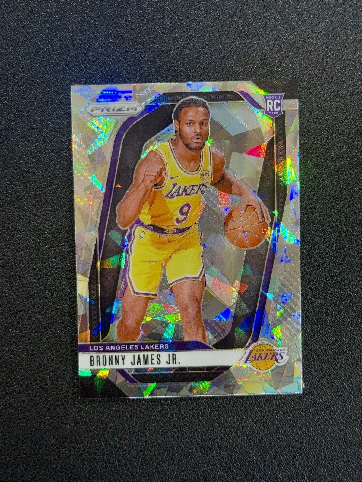 2024-25 Panini Prizm - Bronny James #243 Ice Prizm (RC)