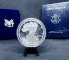 1994-P Proof American Silver Eagle with Box No COA! 1 Oz .999 Silver