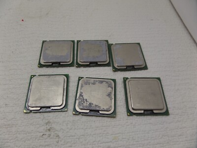 LOT OF 6  INTEL PENTIUM 4 630 CPU - SL7Z9 SL8Q7 3.00GHz/2M/800/04A