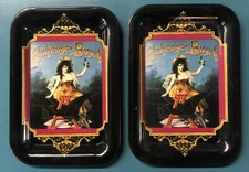 Vintage Budweiser Tip / Change Tray Lot 1992 Anheuser Busch Official Product x 2