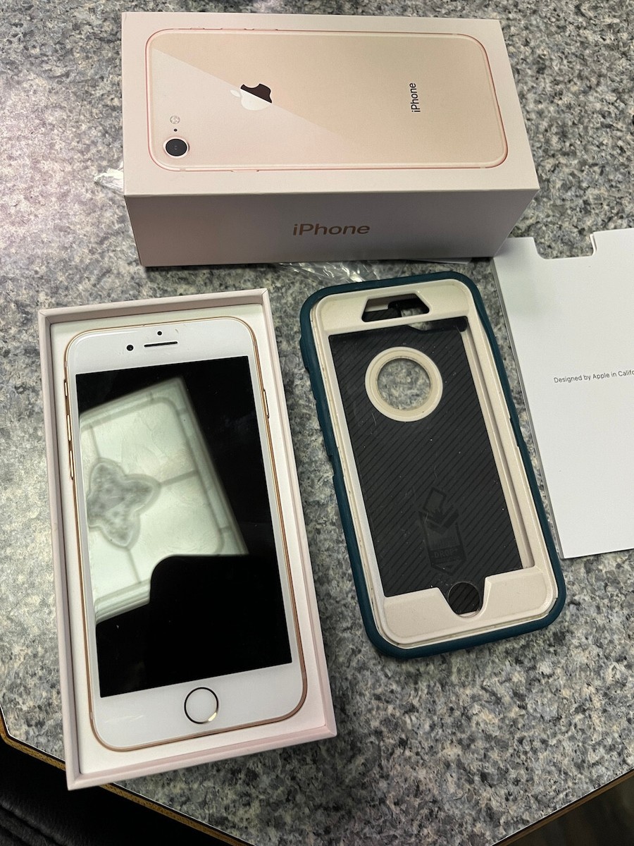 Apple iPhone8 64GB ゴールド 箱付き iPhone8 64GB ゴールド 外箱&ガラスフィルム付