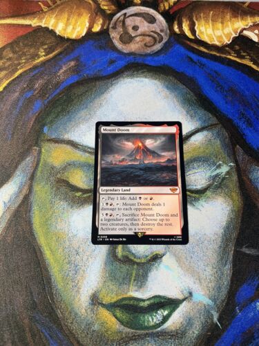 Mount Doom Foil (258) The Lord of the Rings: Tales of Middle-earth LTR MTG Magic - Picture 1 of 1
