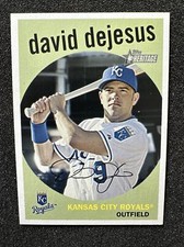DAVID DEJESUS #87 2008 Topps Heritage QTY Kansas City Royals 