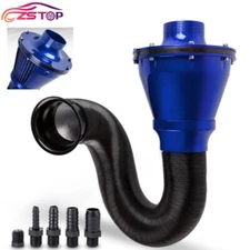 Blue Apollo Universal Cold Air Intake Induction Kit with Air Box & Filter