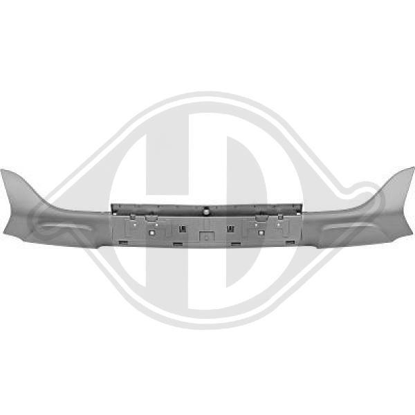 Diederichs Blende StoßFäNger Vorne Silber FüR Renault Kadjar Ha_ Hl_-image