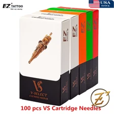 EZ V-Select Tattoo Cartridge Needles Bugpin Round Liner Tattoo Accessories Kit