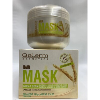 Salerm Wheat Germ Capillary Mascarilla Capillar Hair Mask 200ml/6.74oz