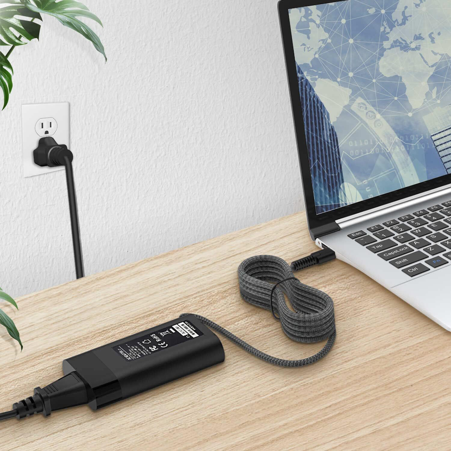 Slim HP 65W USBC Laptop Charger Power Adapter for HP Spectre x360