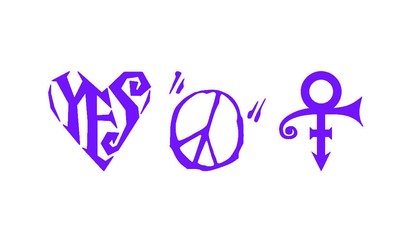 Download Prince Rogers Nelson Decal Peace Love Prince Free Bogo Ebay