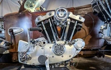 AMF Ironhead Sportster Candy 2 Hole Vertical Hole Timing Cover Harley Davidson