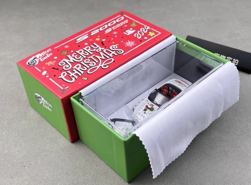 MicroTurbo MT 1:64 Honda S2000 Spoon 2024 Christmas Edition alloy car model - Picture 11 of 11