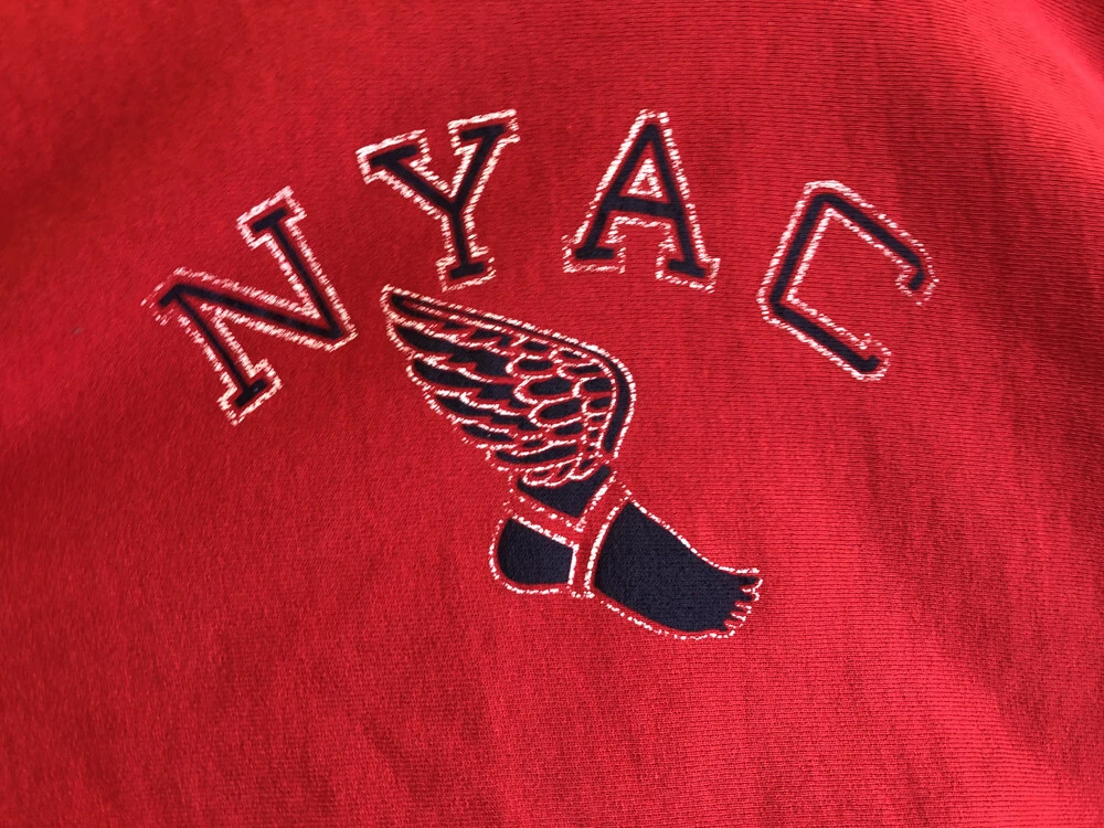 Vintage 80s Champion Reverse Weave Sweatshirt NYAC New York