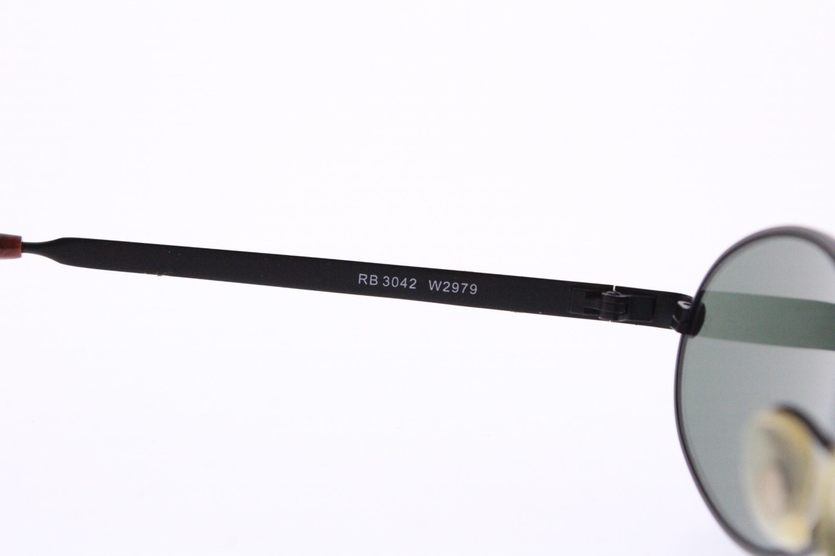 小物 B&L Ray-Ban RB3042 Oval Bronze G15 Italy VTG B&L RAY BAN W2979 MATTE BLACK WOOD GRAIN OVAL G15
