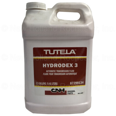 New Holland Tutela Hydrodex 3 Transmission Fluid 2.5 Gal Part # 87299134