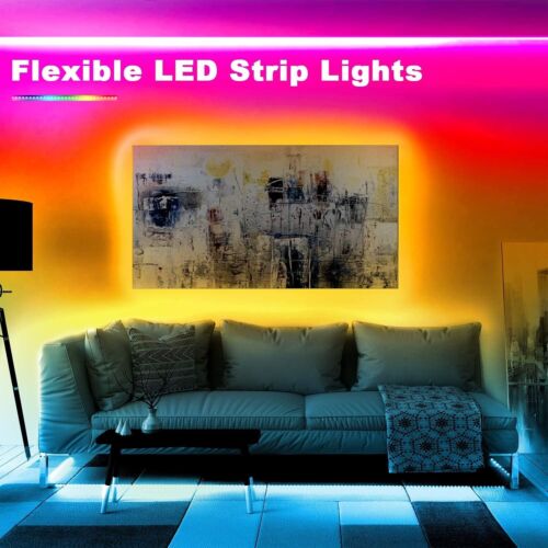 15M LED Strip Lights 5050 RGB Colour Changing Tape Cabinet Kitchen Tv Lighting - Picture 12 of 14