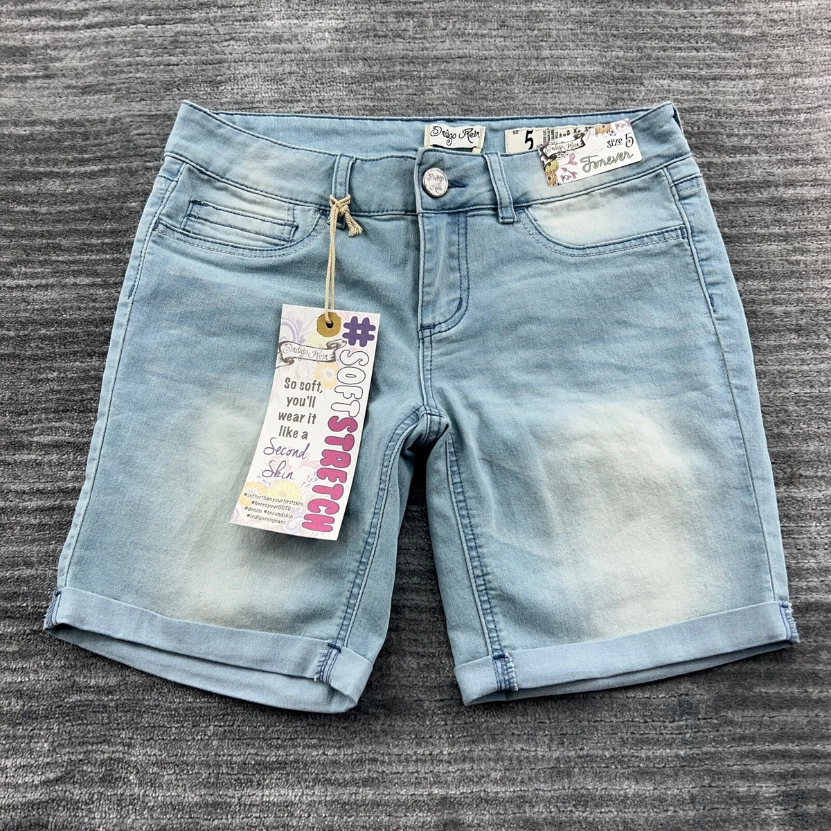 Indigo outlet rein shorts