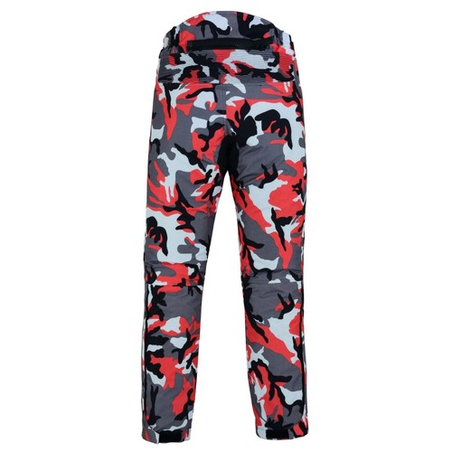 Warrior Motorcycle Cordura Textile Camouflage Waterproof Protective Trousers Men - Picture 3 of 11