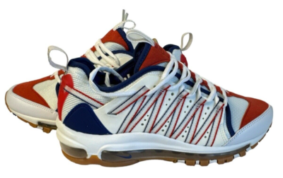 Nike Air Max 97/Haven/CLOT Royal Red White Blue Gum Men Casual Shoes AO2134-101 Nike Air Max 97/Haven/CLOT Royal Red White Blue Gum Men  main image 4