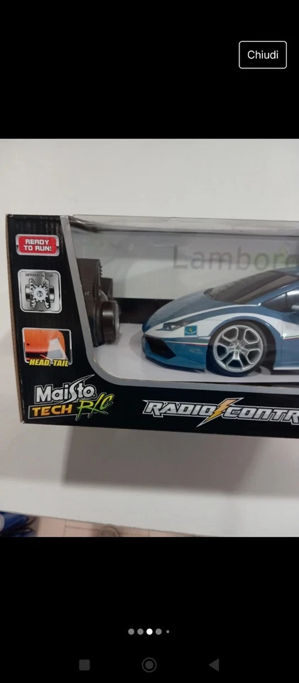 Maisto Tech R/C Macchina Lamborghini Huracan Polizia Radicomandata in scala 1:14 - Immagine 3 di 4