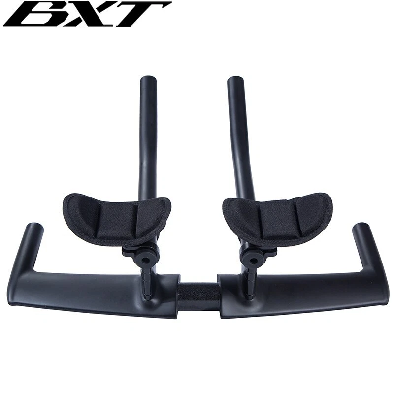 Manillar TT Aero Barras de Carbono Triatlón Contrarreloj Tri Bicicleta Bicicleta Reposapiés Foto 4 de 4