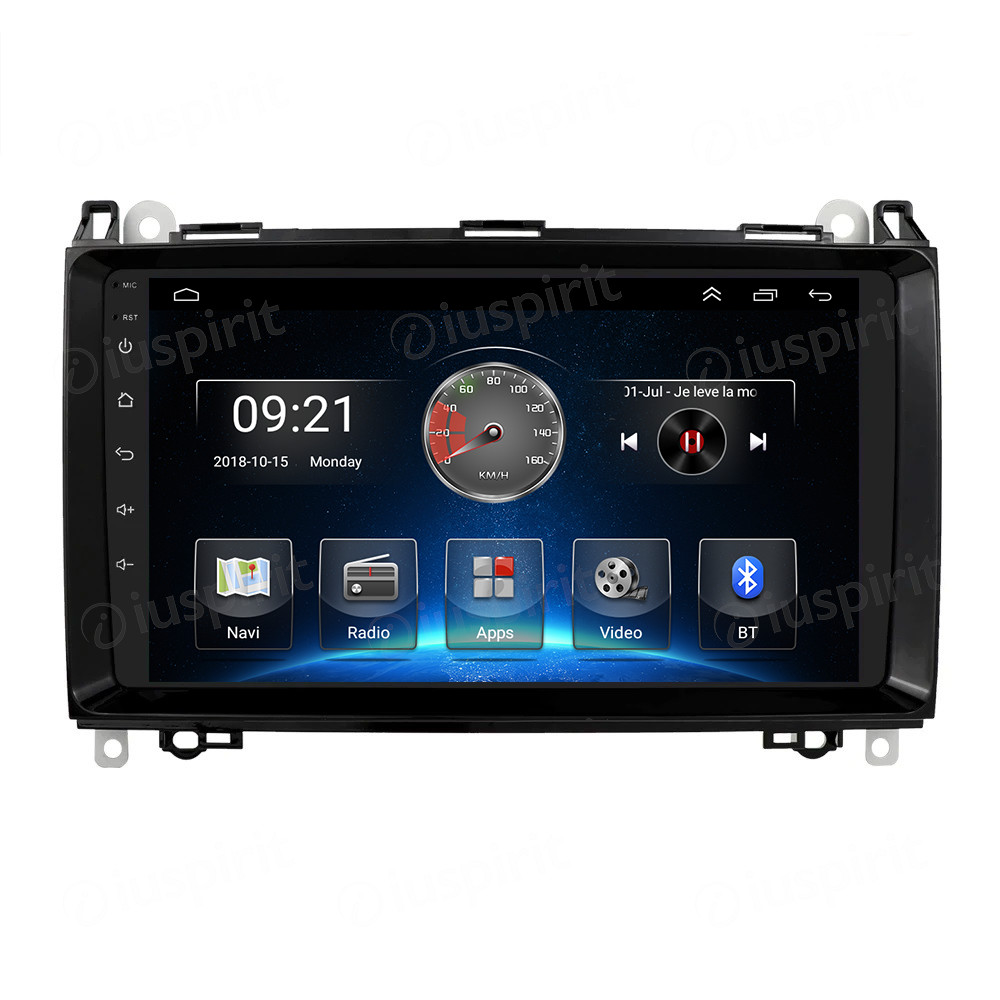 Autoradio Android Mercedes Classe A W169 B W245: Navigatore GPS 2 Din