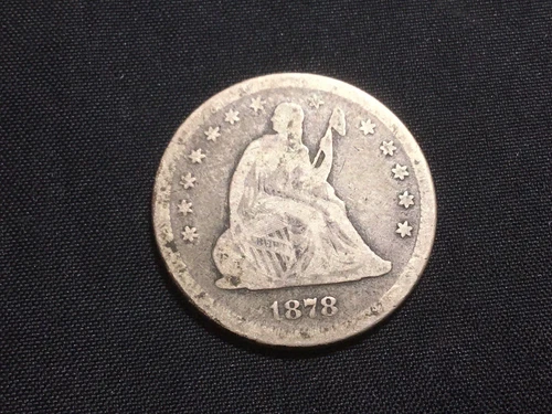1878-P Liberty Seated Quarter