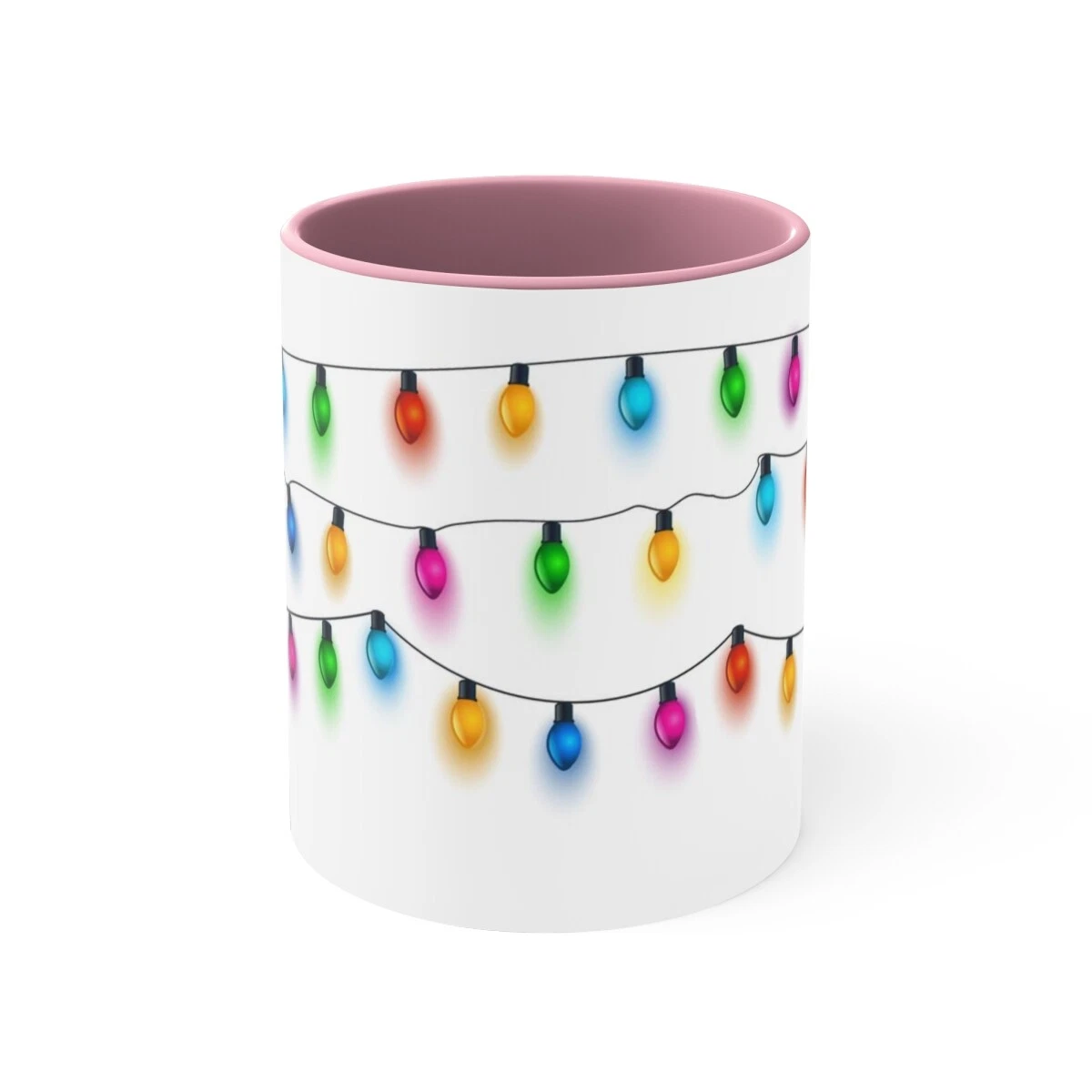 Christmas Lights Accent Coffee Mug