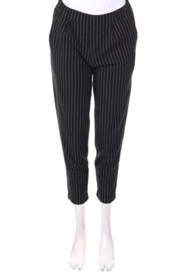 TALLY WEiJL Jogger Pants Pinstripes D 36 black