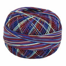 Lizbeth Egyptian Cotton Crochet Thread Size 80 Color 126 Paint Brush