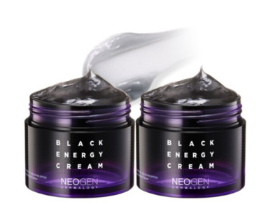 Neogen Black Energy Cream 80ml x 2pcs Moisturizing K-Beauty