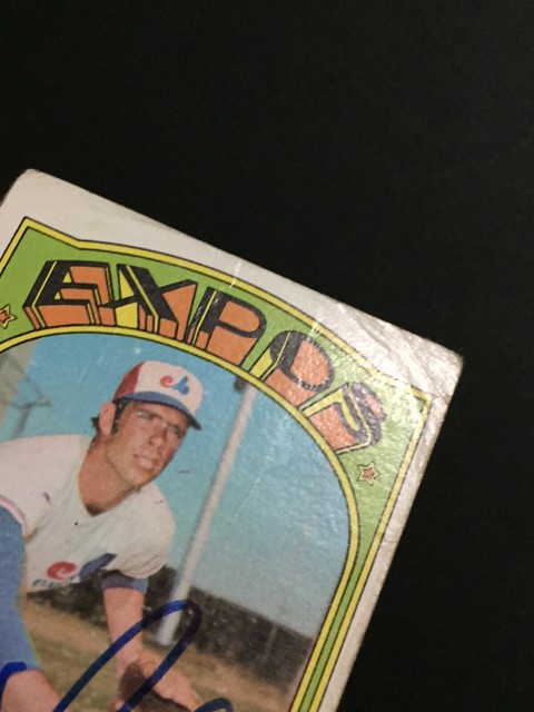 Steve Renko Expos Signed 1972 Topps Baseball Card 307 Auto Autograph 1 