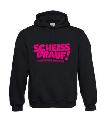 Herren Hoodie I Kapu I Scheiss drauf! Mallorca ist nur einmal im Jahr bis 5XL 