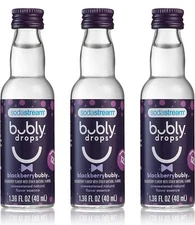 SodaStream bubly Drops, Blackberry, 1.36oz (Pack of 3)