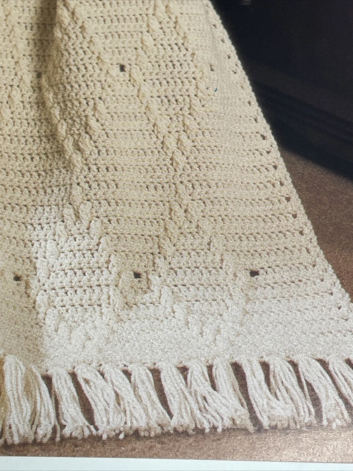 Suddenly Diamonds Afghan Aran Heirlooms Crochet Pattern Needlecraft Shop - Image 2 of 4