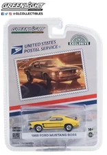 Greenlight 30373 USPS Stamp Collection 1969 Ford Mustang Boss 302 Exclusive 1:64