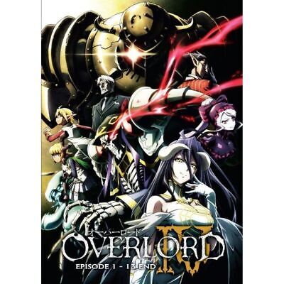 ANIME DVD Overlord Season 1-4 (1-52End+2 Movie) ENGLISH DUBBED