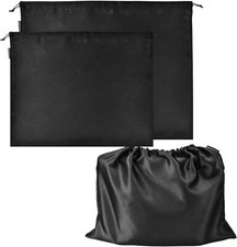 2 Pack Dust Bags for Handbags Silk Dust Cover Bag for Handbags Purses Shoes