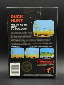 Duck Hunt Nintendo NES 1985 Black Box CIB Complete 5-Screw Authentic NEAR MINT