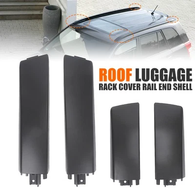 Roof Rack Rail Front Rear Roof Bar End Cap Cover For Suzuki Grand Vitara 2006-15 - Image 1 of 4