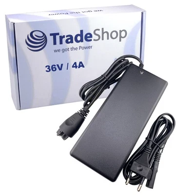 TRADE-SHOP Caricabatteria per Bosch 4A Standard 0275007907 BCS220 Charger batteria e-bike BES2