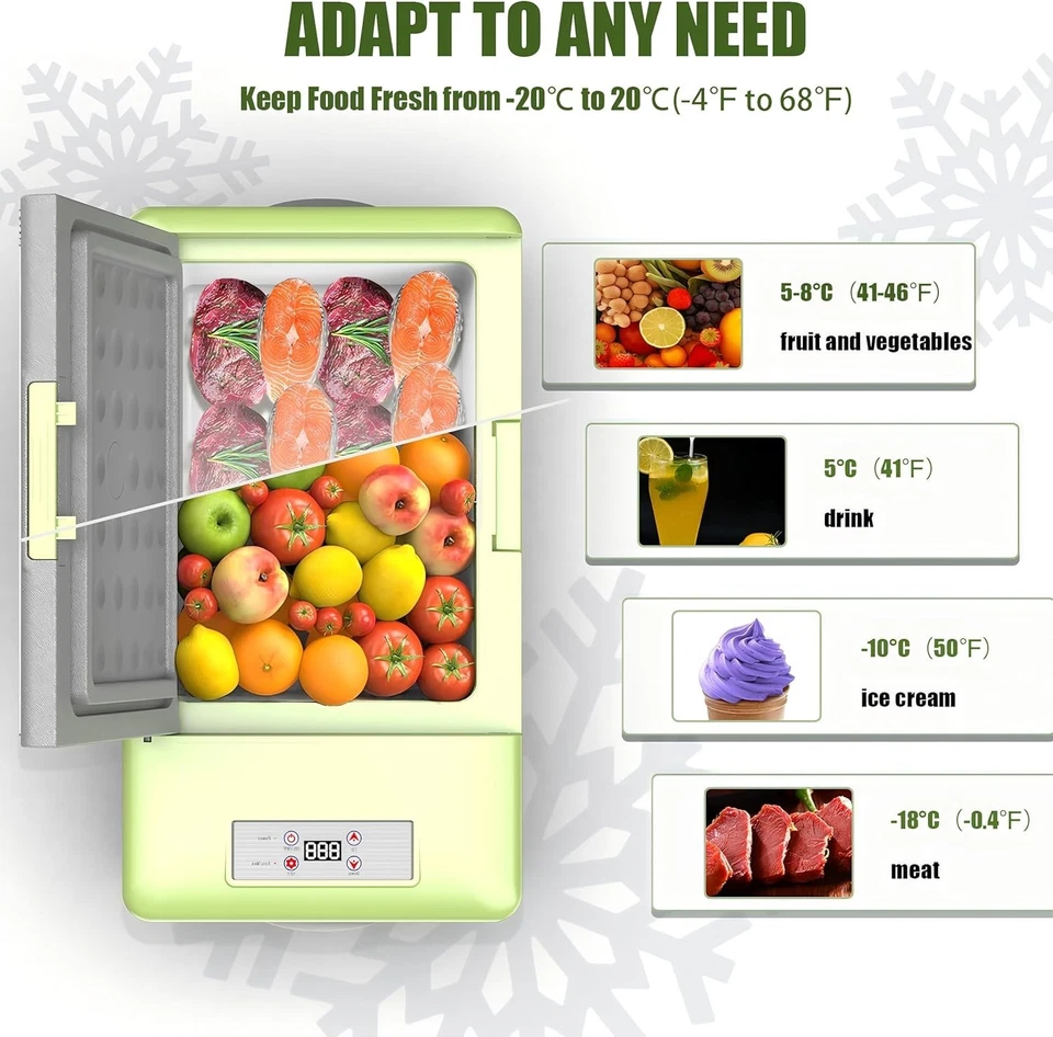 🔥 Alpicool 20L Electric Car Fridge Freezer Camping Refrigerator RRP- £279.99 - Image 4 of 4