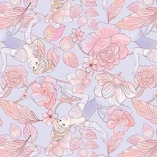 Cinderella Floral Cotton Pillowcase