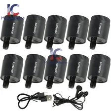 10PCS Portable Underground Home Water Pipes Leakage Detector Tool Rechargeable