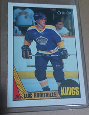 1987-88 O-Pee-Chee - Luc Robitaille #42 (RC) LA Kings Hockey NHL