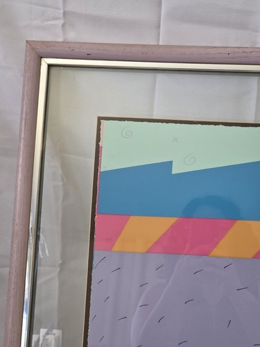 J Lichtenstein Abstract Lithograph with COA Signed And Numbered "INFINITY" - Picture 2 of 19